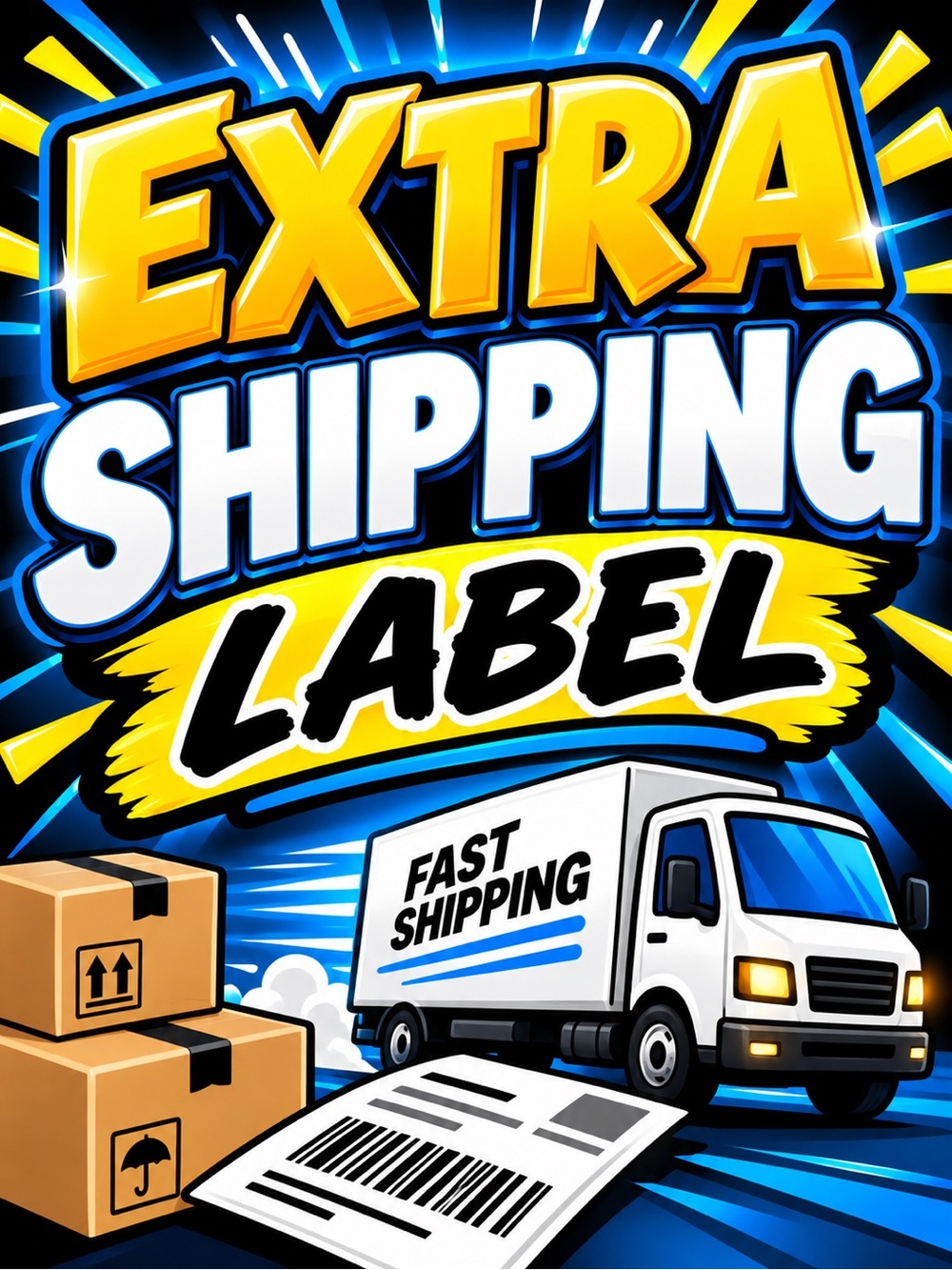 Extra Shipping Label
